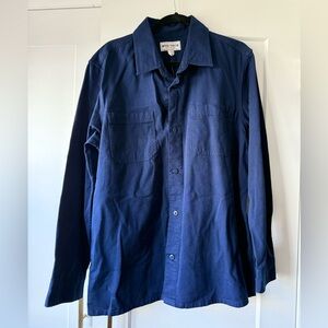 GAP Navy Blue Button-Up Shirt